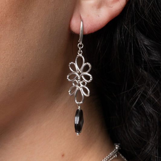 Earrings 925 Silver Women Serenata Flint