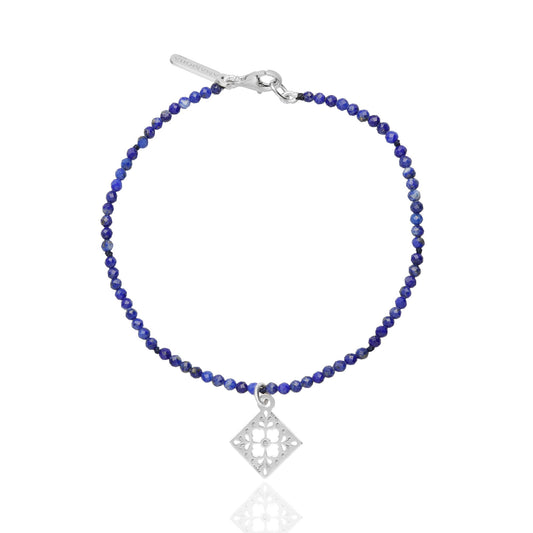 Bracelet 925 Silver Women Azulejos Lapislazuli Anamora by Tanya Moss