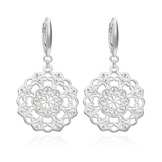 Earrings 925 Silver Women Talavera Anamora by Tanya Moss