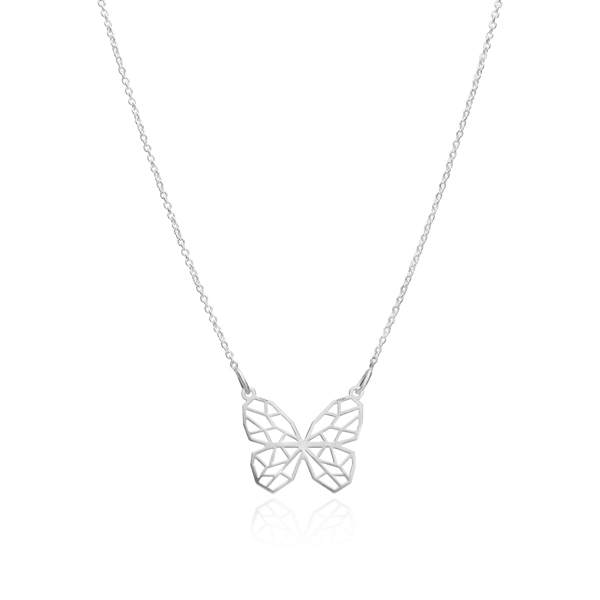 Pendant 925 Silver Women Origami Butterfly Anamora by Tanya Moss