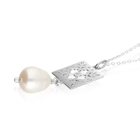 Pendant 925 Silver Women Azulejos Pearls Anamora by Tanya Moss