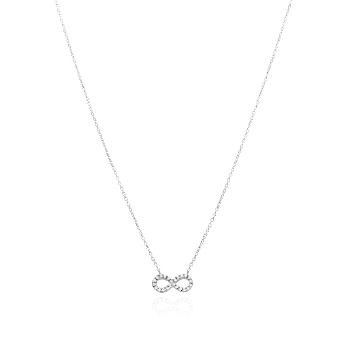 Pendant 925 Silver Women Brillos Infinito Zirconia Anamora by Tanya Moss