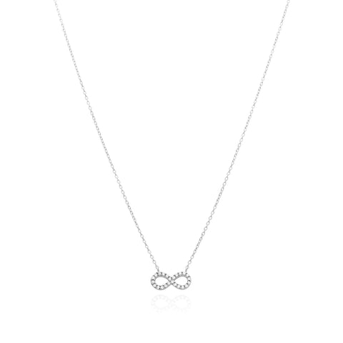 Pendant 925 Silver Women Brillos Infinito Zirconia Anamora by Tanya Moss